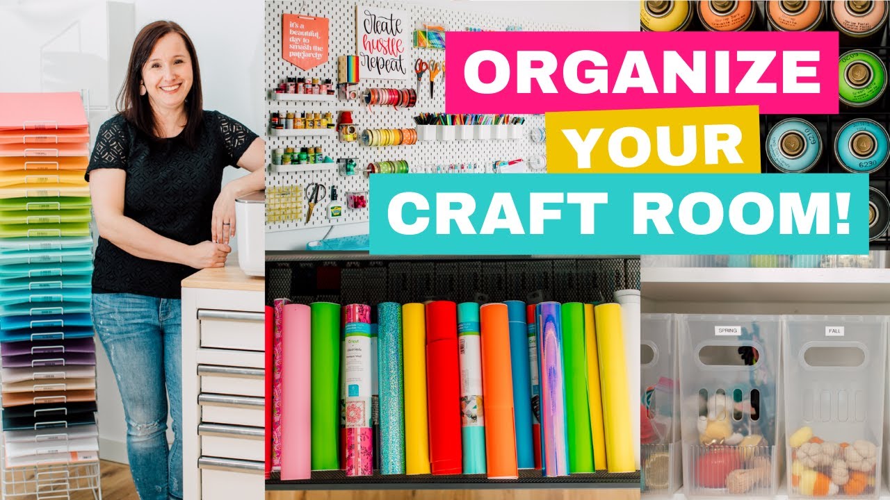 10 Tips for Organizing Your Craft Room!