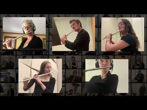 Binghamton University Wind Symphony - Amparito Roca - Texidor/ A virtual performance