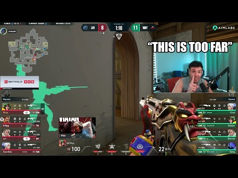 Tarik Reacts To Crowd Cheating In 100T vs Leviatan