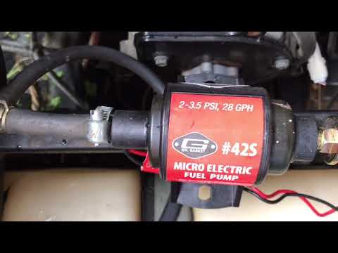 Installing a MR. Gasket pump on a Rhino 660