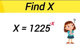 nice math exponents explanation ll how to find x