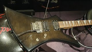 Video thumbnail for Jackson Japanese Kelly KE3 Trans Black Guitar with Dimebucker - Up Close Video Review by Essex Recording Studios