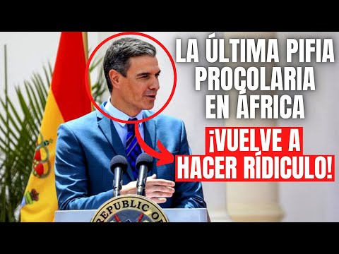 Pedro Sánchez tiene la negra: su última pifia protocolaria en África no tiene perdón