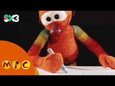 El Mic pinta de color blau | Mic