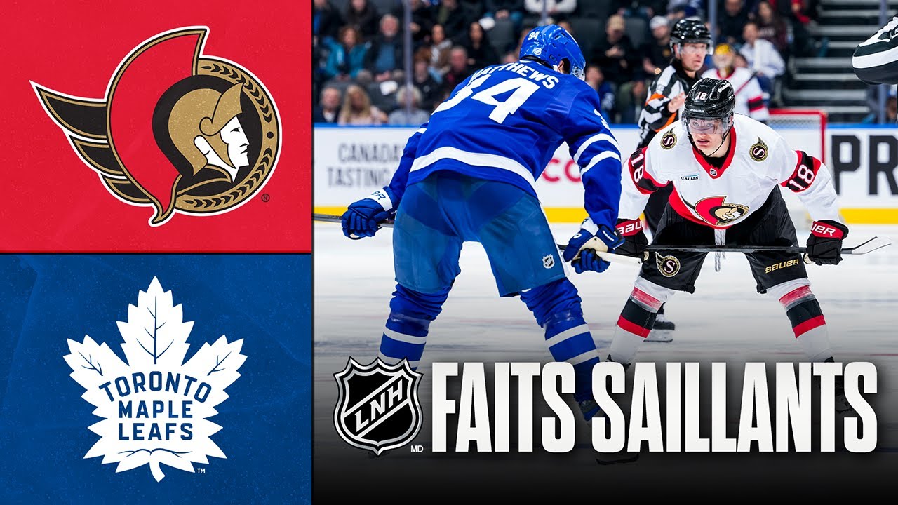 Sénateurs vs Maple Leafs | Faits saillants