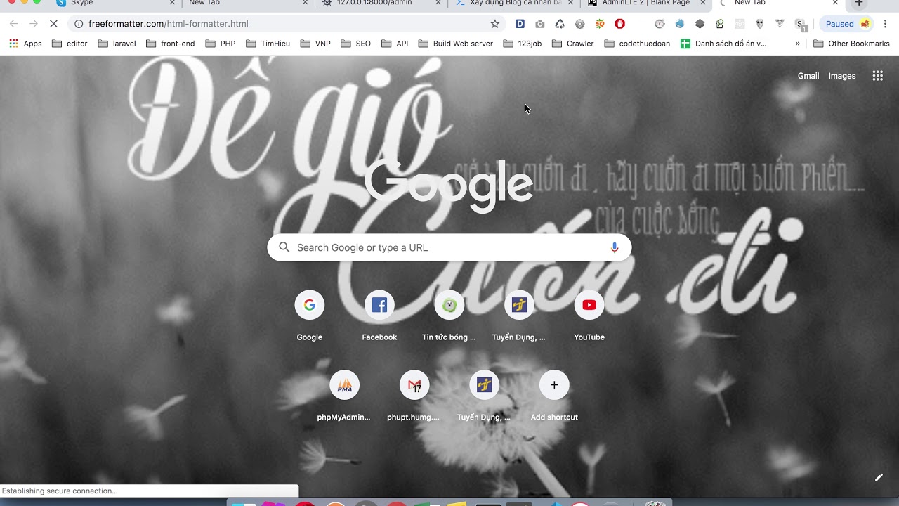 Xây dựng Blog cá nhân bằng laravel - Bài 8 Ghép layouts - P1