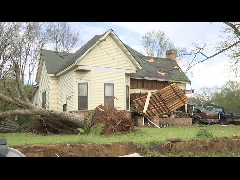 LOOK: New video shows tornado damage, debris across East Texas
