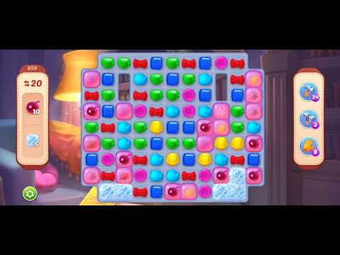 [Gameplay] Homescapes - Level 659 (No Boosters)