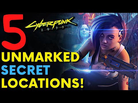 Cyberpunk 2077 - 5 Secret Locations! | Hidden Gems (Locations & Guide)