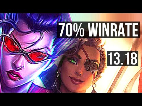 VAYNE & Seraphine vs SAMIRA & Leona (ADC) | 70% winrate, Legendary, 27/6/14 | TR Grandmaster | 13.18
