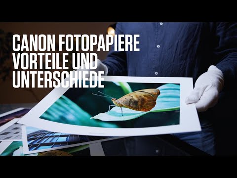 Canon Academy Quick-Tipp: Fotopapiere – ihre Vorteile und Unterschiede