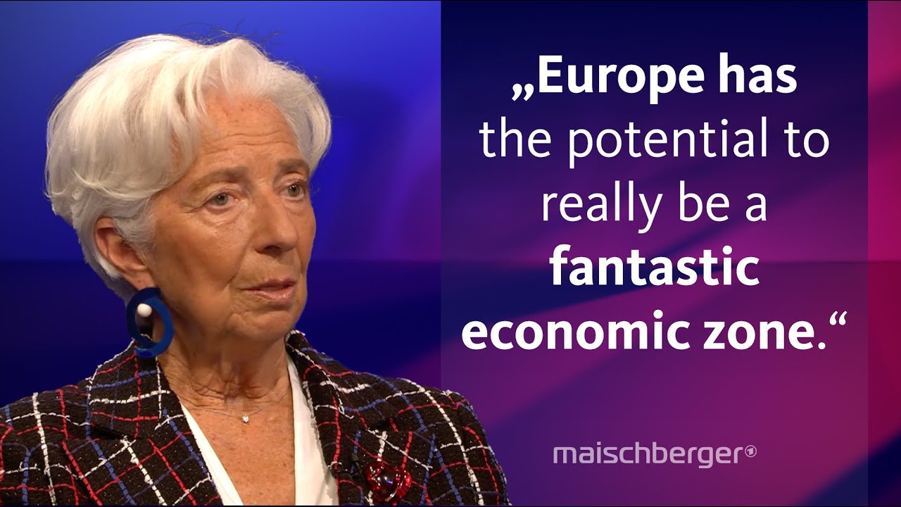 Christine Lagarde, President of the European Central Bank – full interview in English | maischberger