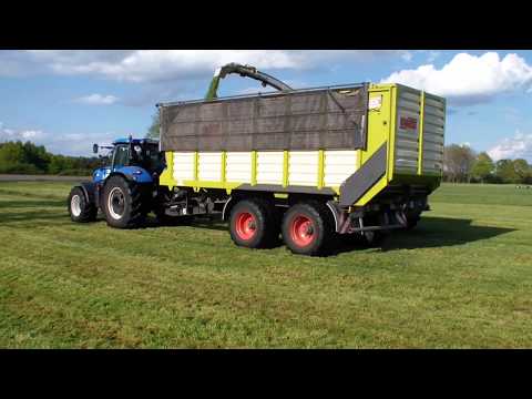 Claas Jaguar 960, Gras 2. Schnitt 2019