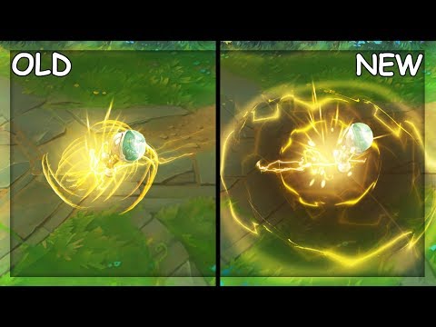 All Amumu Skins OLD and NEW Visual Effects VFX Update 2019 (League of Legends)