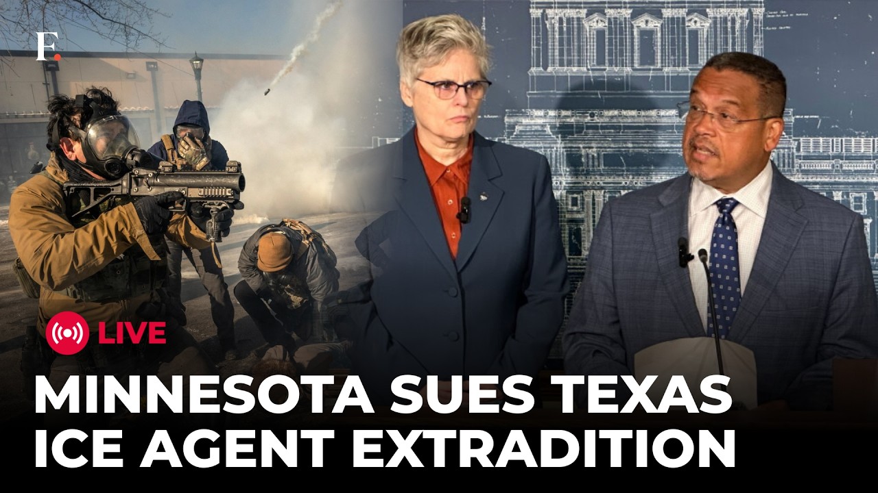 LIVE | Minnesota Sues Texas To Extradite ICE Agent Christian Castro | US News