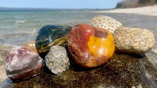 Petoskey, Michigan Rock Hunting