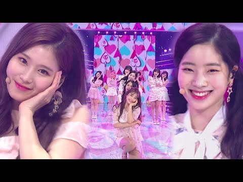 "ADORABLE" TWICE (Twice) - What is Love? @ Popular Inkigayo 20180422