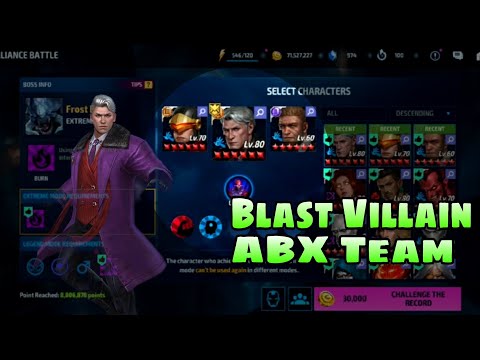 Magneto lvl 80 can do amazing score in ABX Blast villain day. - Marvel Future Fight - MH Gaming.
