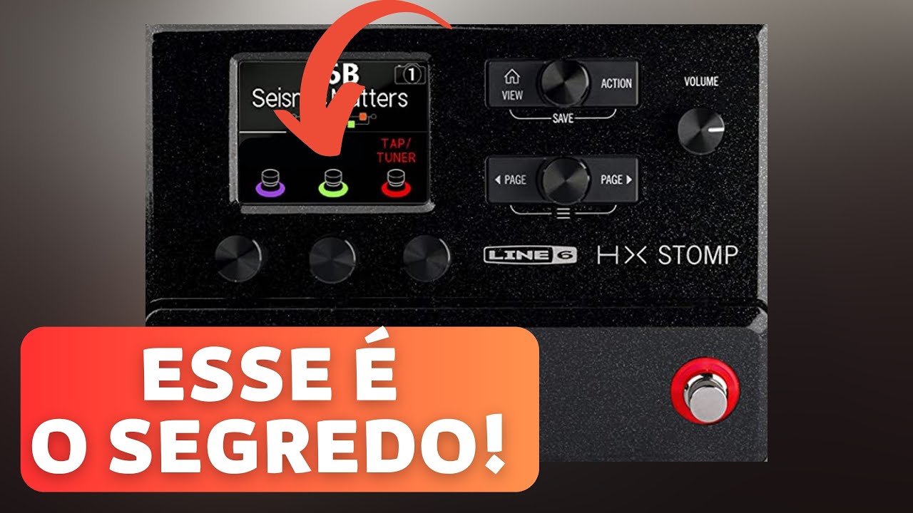 HX STOMP | Dicas do Modo Pedais