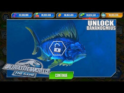 BANANOGMIUS PACK - UNLOCK BANANOGMIUS | JURASSIC WORLD THE GAME