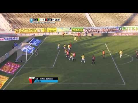 Gol de Benegas. Aldosivi 1 Colón 1.Fecha 20.Torneo Primera División 2015.FPT