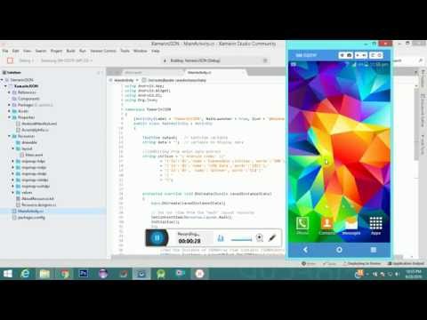 Xamarin JSON Parser Example Android