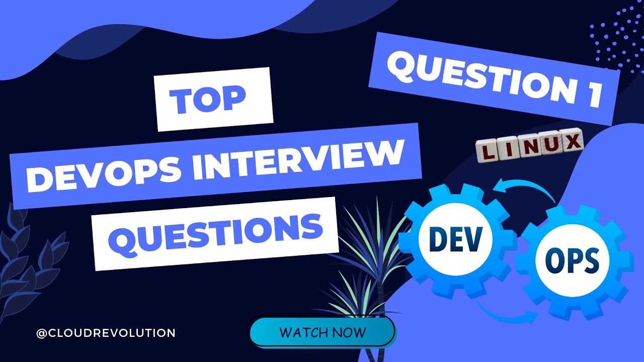 Linux Interview Question 1 | DevOps Interview Questions | CloudRevolution #devops #interview