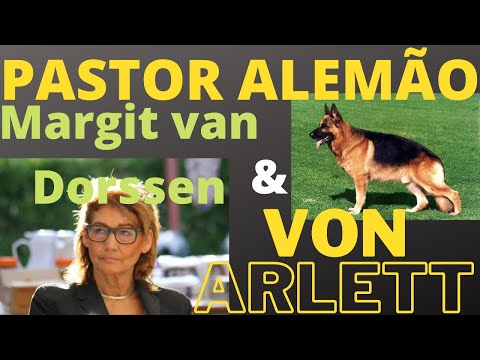 Margit Van Dorsen e o canil von Arlett