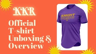 KKR Official T-Shirt Unboxing | Souled Store | Flipkart | #kkr #kkrjersey #souledstore #srk #ipl