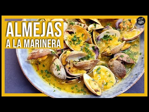 😋 ALMEJAS A LA MARINERA 🌊 ¡La mejor receta de almejas GALLEGAS!