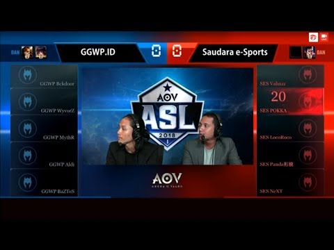 Full Match GGWP.ID vs SES - ASL 2018 Season 1 Week 5