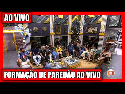 🔴 BBB 26 AO VIVO FORMAÇÃO DE PAREDÃO FALSO AO VIVO ASSISTIR PAREDÃO BIG BROTHER BRASIL 2026 AO VIVO