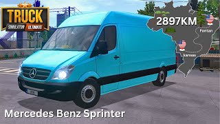 Mercedes Benz Sprinter Realistic Truck Simulator Ultimate Gameplay.
