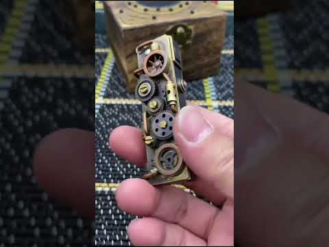 Product Link in Bio ( # 776 )  Clockwork Flame Vintage Kerosene Lighter