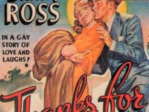 Thanks for the Memory - Shirley Ross & Bob Hope (1938, from "Thanks for the Memory" soundtrack)