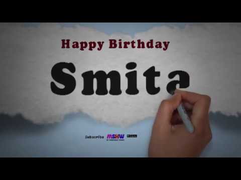 Happy Birthday Smita | Whatsapp Status Smita