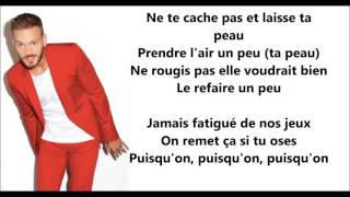 M Pokora   Voir la nuit semballer   Paroles