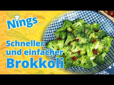 Schnell und einfach: Brokkoli lecker zubereiten (vegan)