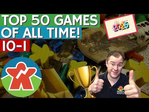 Top 50 Board Games (2026) - 10-1