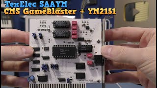 SAAYM - A CMS GameBlaster clone with a YM2151 too!