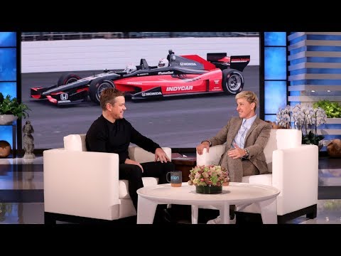 エレン、マット・デイモンをレースカーで走らせたいと思っている (Ellen Wants to Drive Matt Damon in a Race Car)
