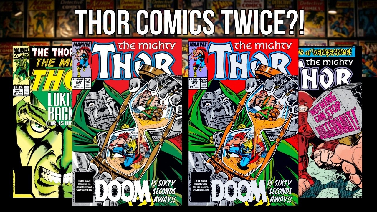 Why I Bought These Thor Comics TWICE! | Thor 409, 411 & 441 Duplicate Comic Breakdown