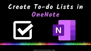How to Create and Share To-do Lists in OneNote