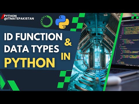 Id Function And Data Types In Python Python Tutorial In Hindi