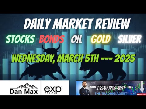 Daily Market Review - March 5th, 2025 | Stocks, Oil, Bonds, Gold & Silver Analysis