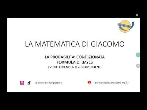 La probabilità condizionata. Eventi dipendenti e indipendenti. Esercizio svolto
