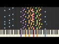 Yann Tiersen - Le Compteur (Synthesia Tutorial)