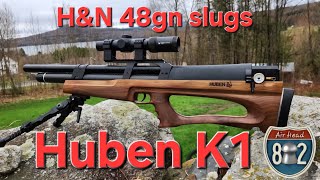 Huben K1 (110 yards H&N 48gn slugs)
