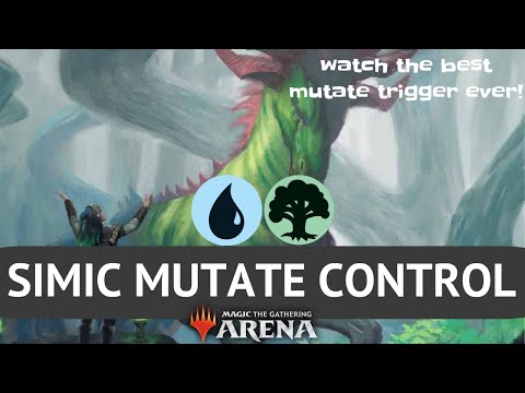 Simic Mutate Control | MTGA Standard | Watch Until the End to See the Best Mutate Ever!