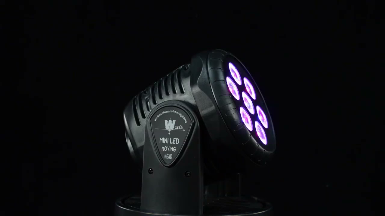 Mini Lyre Wash RGBW  auto / dmx